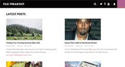 Desktop Screenshot of filefreakout.com